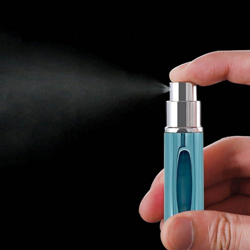 Travel Perfume Atomizer Bottle - Refillable 5ml Spray, 6PCS