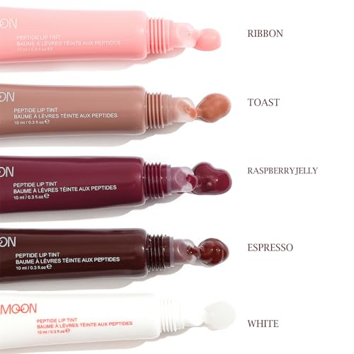 Fafamoon Peptide Lip Gloss Set - 5 Colors, Non-Sticky & Hydrating