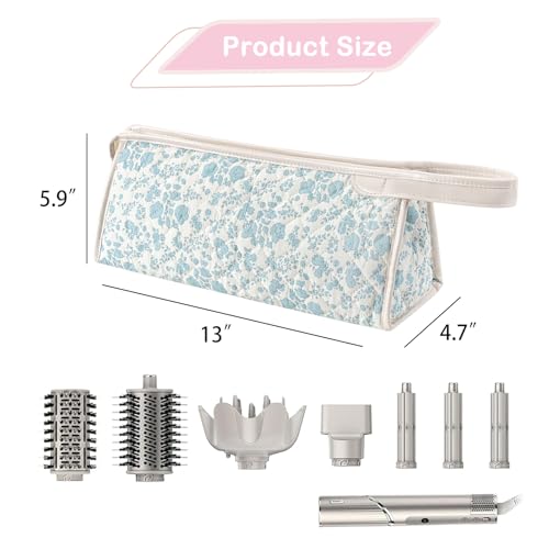 Large Quilted Hair Tools Travel Bag – Flat Iron & Dryer Storage