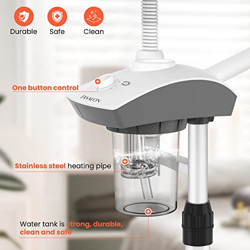 Professional 2-in-1 Facial Steamer with 3X Magnifying Lamp