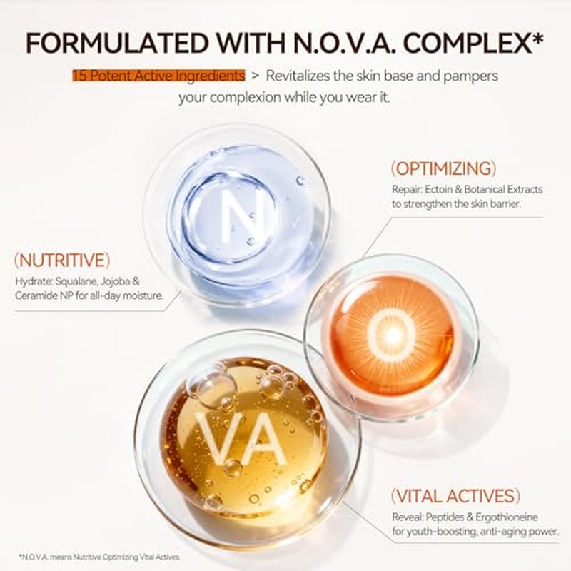 Korean Foundation Stick for Mature Skin - Hydrating, Buildable Coverage