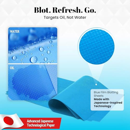 Oil Blotting Sheets for Face - 100 Pack, Oil Control
