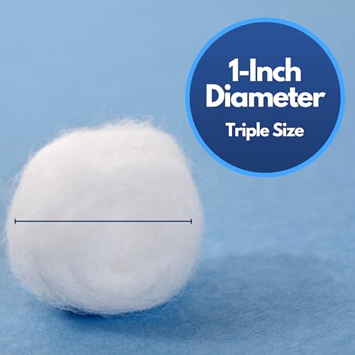 Amazon Basics Hypoallergenic 100% Cotton Balls for Skincare & Makeup, 200 Count