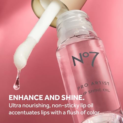No7 Pro Artist Lip Oil - Sweet Strawberry, 0.20 fl oz