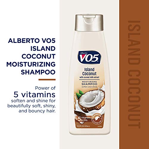 VO5 Moisturizing Shampoo - 12.5 Fl Oz - Island Coconut Leaves Hair Looking Vibrant and Beautiful