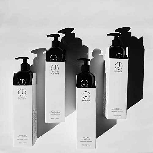 J Beverly Hills Platinum Volume Conditioner with Vitamin B5 to Prevent Hair Breakage, (3.4 Oz, 12 Oz, 32 Oz)