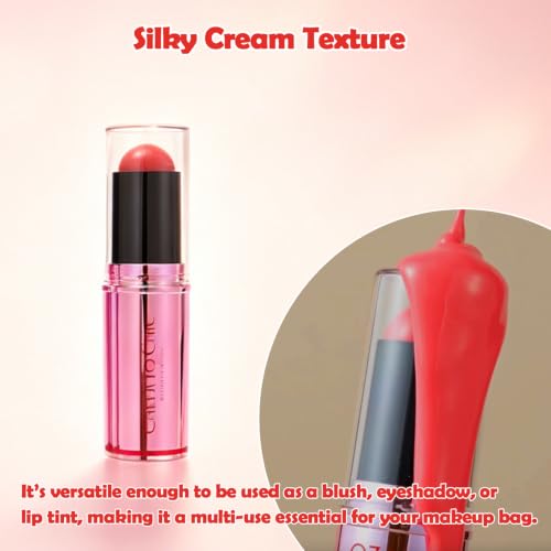 Cheek To Chic Blusher Stick - Classic Red Cream Blush, 8g