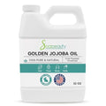 Soapeauty Golden Jojoba Oil | 100% Pure & Natural | Unrefined, Cold Pressed, Hexane Free | Moisturizing Oil for Skin, Face, Hair & Nails | 32 Fl Oz