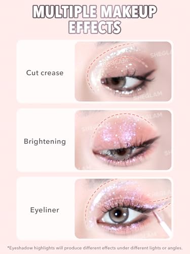 SHEGLAM Silk & Sparkle Double Ended Liquid Eyeshadow - Taupe