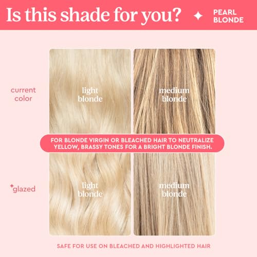 Glaze Purple Toning Gloss for Blonde Hair - 6.4 fl oz