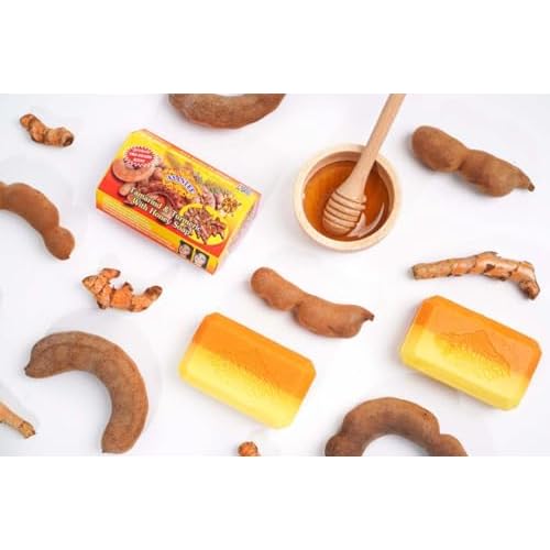 ASANTEE Tamarind and Turmeric with Honey Cleansing Soap (Pack of 1)