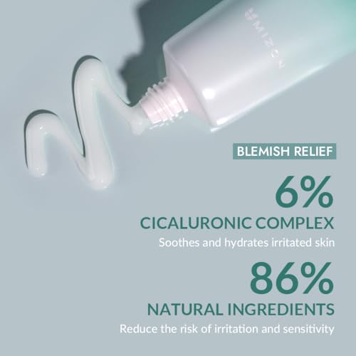 MIZON Cicaluronic GEL Treatment with Centella Asiatica Hyaluronic Acid Vitamin B5 86% Natural Ingredients Mositurizing Soothing Korean Skincare (50ml/1.69fl oz)