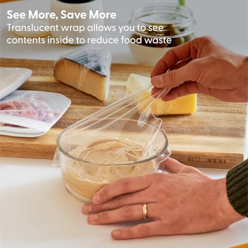 W&P Reusable Silicone Stretch Wrap, 3-Pack (7x8, 10x11, 13x14)