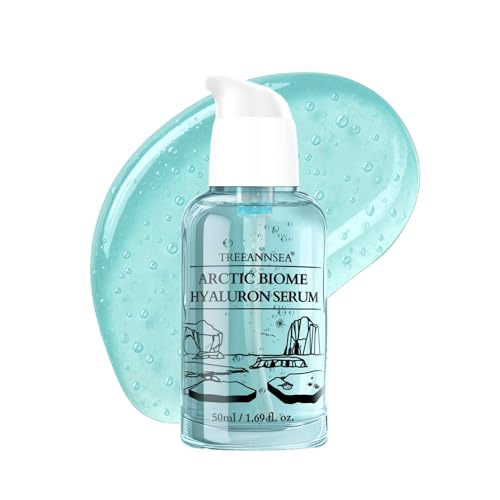 Arctic Biome Hyaluron Serum, Hydrating Facial Serum with Arctic Glacial Water, Polar Biome Complex and Hyaluronic Acid, Lightweight Formula, Korean Skincare (50ml/1.69 fl.oz.)