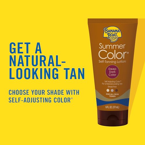 Banana Boat Dark Self Tanning Lotion, 6 Fl Oz