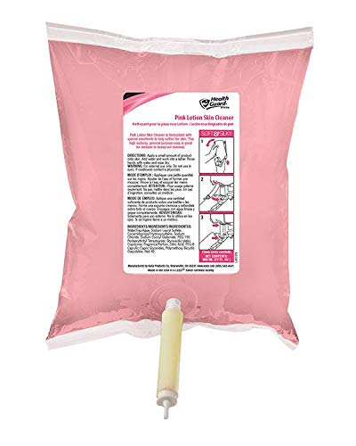 Kutol Pink Lotion Skin Cleaner, 800 mL Boxless Bag Refill, Health Guard 5665LBL, Pack of 4