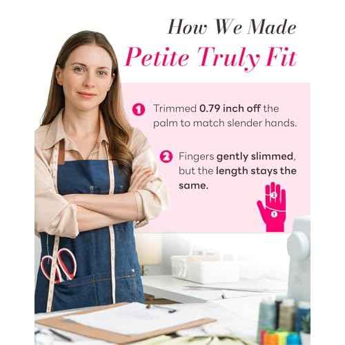 UV Gloves for Gel Manicures, 2 Sizes Option for Regular/Petite Hands, UPF50+ Fingerless Gloves Anti Sun & UV light