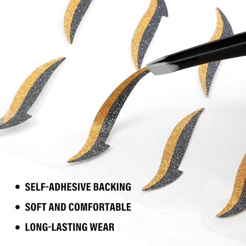 Waterproof Glitter Eyeliner Sticker - Self-Adhesive Eye Makeup Stickers