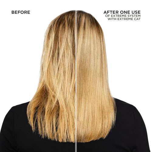 Redken Extreme CAT Anti-Damage Protein Reconstructing Treatment For Distressed Hair - Strengthens & Adds Shine With Ceramides