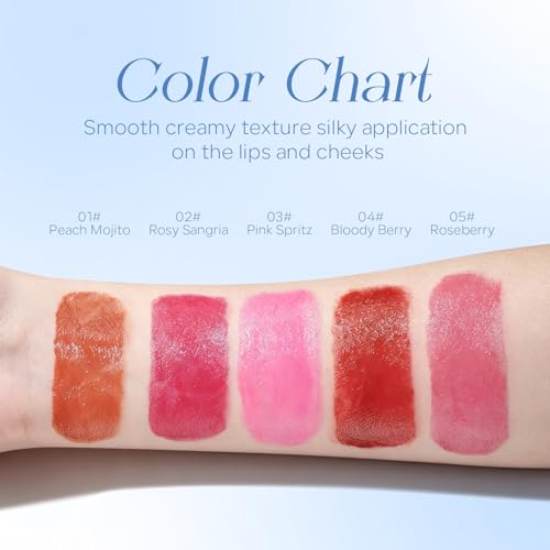 SPF 50 Blush Stick for Lips & Cheeks - Multi-Color Balm