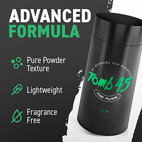 Tomb45 Pure Powder for Men's Hair - Matte Finish Styling