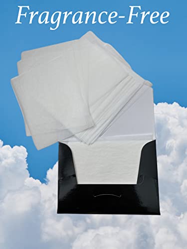 Oil Blotting Paper Sheets - Fragrance-Free Natural Abaca