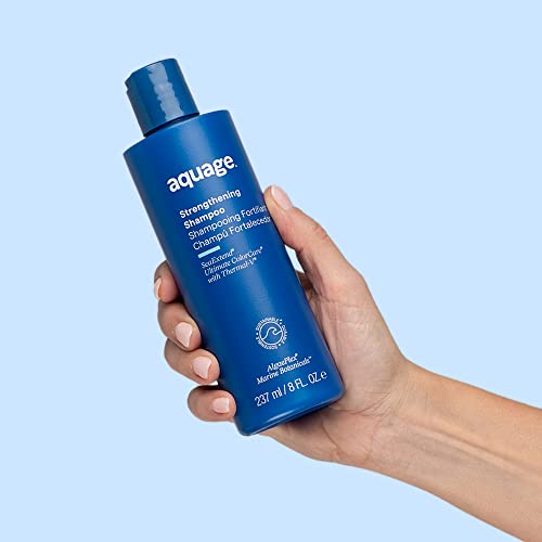 Aquage SeaExtend Strengthening Shampoo - Mineral-Rich Bio-Strengtheners And A Rejuvenating Blend Of Algasilk Improve Strength And Help Reduce Breakage, 8 oz