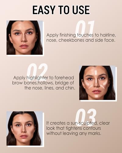 Cream Contour Stick Duo - Cool Grey & Beige Highlighter