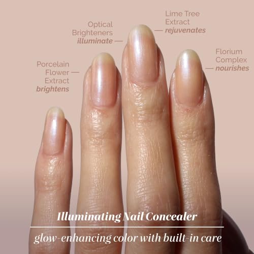 LONDONTOWN Pink Nail Concealer & Gel Top Coat Duo