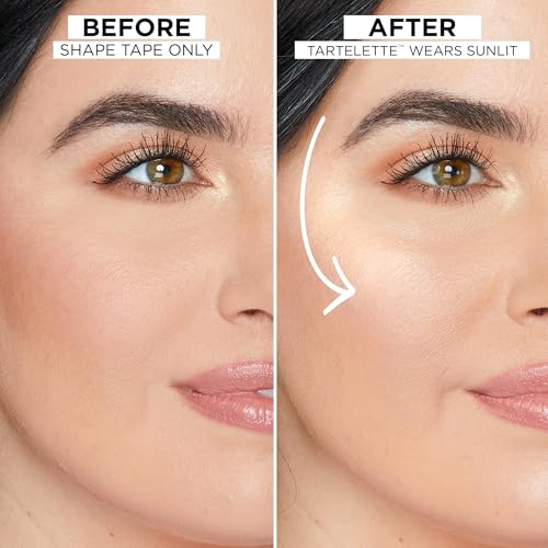 tarte shape tape glow powder ? Buildable Highlighter with Mineral Pigments & Diamond Powder for a Natural Radiant Finish with Lightweight Luminous Shine, Vegan & Cruelty Free