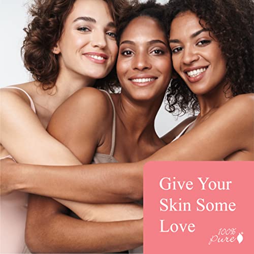 100% PURE Super Fruit Nourishing Oil Hydrating Skincare Face & Body Moisturizer, Rejuvenating Plant-Based Boost for Dry Dehydrated Skin - Vegan - 1oz