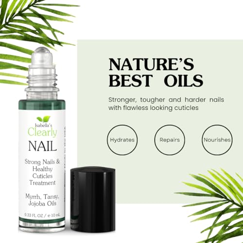 Isabella's Clearly Nail Oil Roll-On | Strengthen Nails & Soften Cuticles