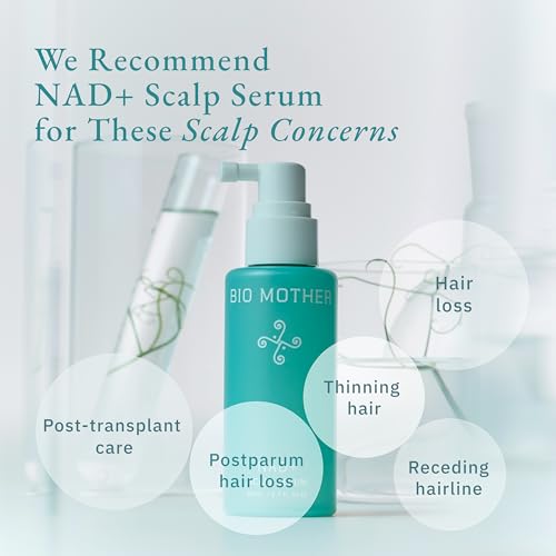 NAD+ Scalp Mist Serum with Caffeine & Bakuchiol, 2.7oz