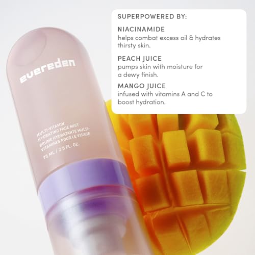 Evereden Kids Multi-Vitamin Hydrating Face Mist | Peach & Mango
