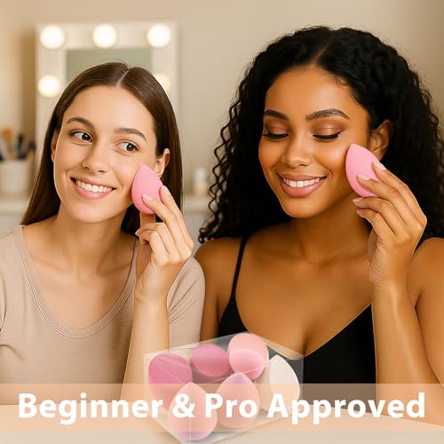 Foonbe Makeup Sponge Set, 7 Pcs - Latex Free Beauty Blender