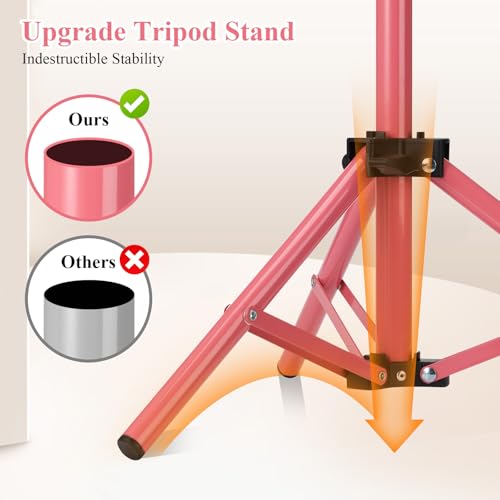 144 Peg Braiding Hair Rack Stand, Height Adjustable