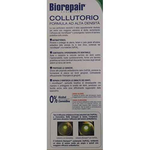 Biorepair Collutorio Mouthwash 500ml/16.9 fl.oz Pack of 2