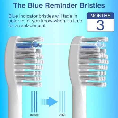 Replacement Heads for WaterPik Sonic Fusion SF-01/SF-02/SF-03/SF-04,Replacement Brush Heads Compatible with WaterPik Sonic Fusion 2.0 Flossing Toothbrush with Cover