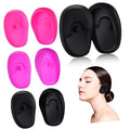 Silicone Ear Muffs for Hair Styling - 4 Pairs Reusable