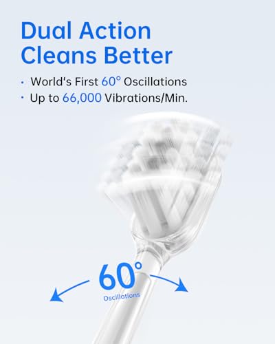 Laifen Wave Sonic Electric Toothbrush with App Control & 3 Heads