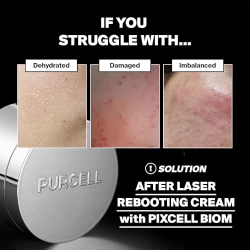 PIXCELL BIOM¢â After Laser Rebooting Cream for Probiotic Barrier Recovery with Niacinamide, Panthenol, Suitable for Sensitive Skin, 1.69 fl oz(50ml)