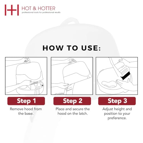 Annie Ceramic Ionic Hood Hair Dryer – Adjustable Height
