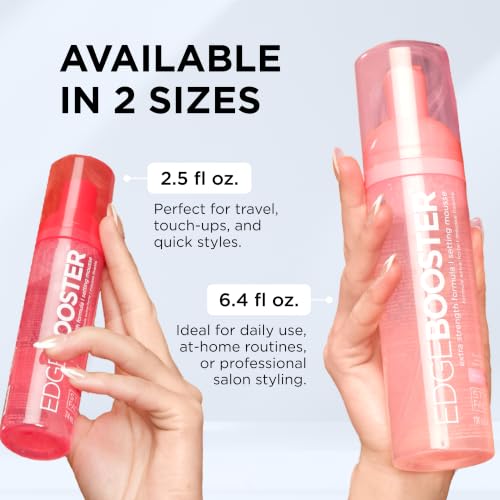 Style Factor EDGE BOOSTER Extra Strength Mousse for Curly Hair