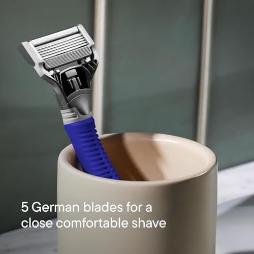 Harry's Travel Shaving Kit for Men - Toiletry Bag, Razor, Foaming Shave Gel, and Blade Cover -Travel Size Toiletries