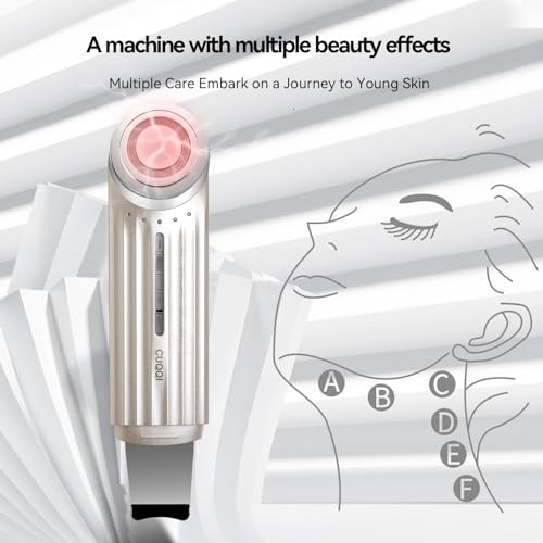LED Red Light Facial Massager - Pore Cleansing Beauty Device