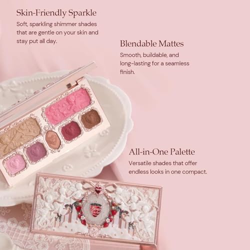 Flower Knows Strawberry Cupid Makeup Palette - 7 Shades