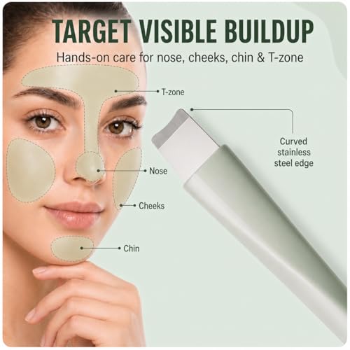 Blackhead Remover & Mask Applicator Tool, Stainless Steel