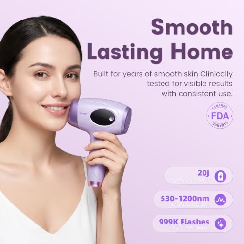 IPL Laser Hair Removal Device for Women at Home - Up to 96% Hair Reduction