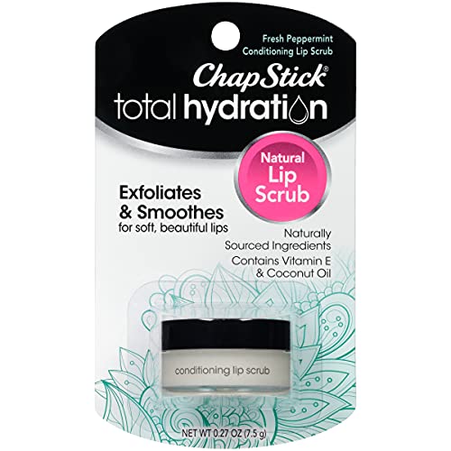 ChapStick Total Hydration Lip Scrub Exfoliator - Fresh Peppermint