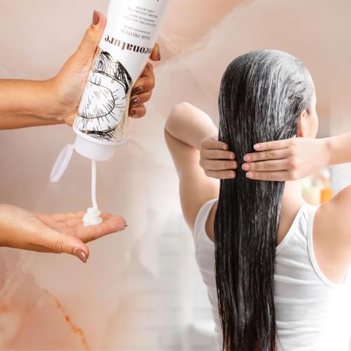 COCONATURE Hair Protein Treatment 5.07 Fl Oz - Formaldehyde-Free Smoothing & Deep Repair